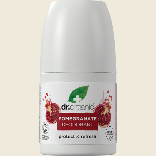 Dr. Organic Roll-On Deodorant Pomegranate 50ml