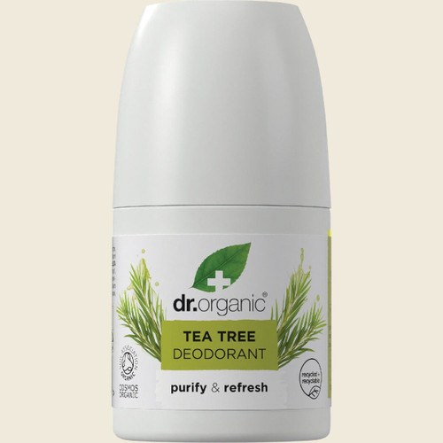 Dr. Organic Roll-On Deodorant Tea Tree 50ml