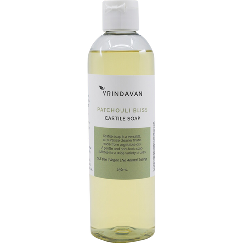 Vrindavan Castile Soap Patchouli 250ml