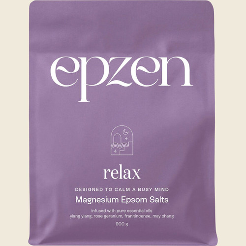 Epzen Magnesium Epsom Salts Relax 900g