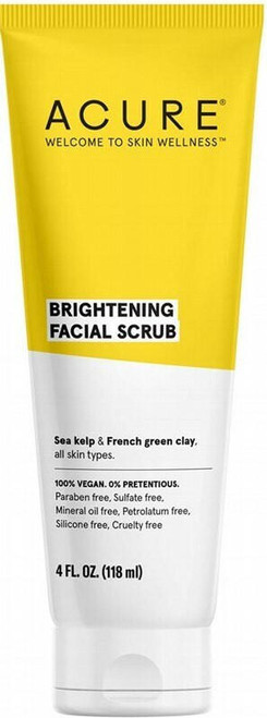 Acure Brilliantly Brightening Facial Scrub 118ml