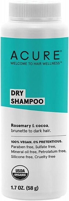 Acure Brunette To Dark Hair Types Dry Shampoo 48g