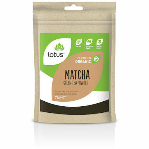 Lotus Matcha Powder Premium Organic 70g
