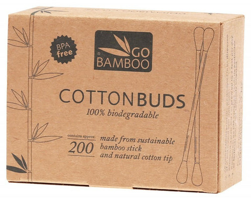 Go Bamboo Cotton Buds 1 Packet