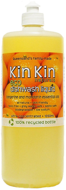  Kin Kin Naturals Tangerine Dishwash Liquid 1050ml 