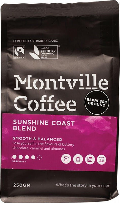 Montville Coffee Coffee For Espresso 250g