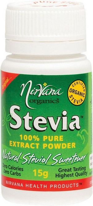 Nirvana Organics Stevia Extract Powder 15g