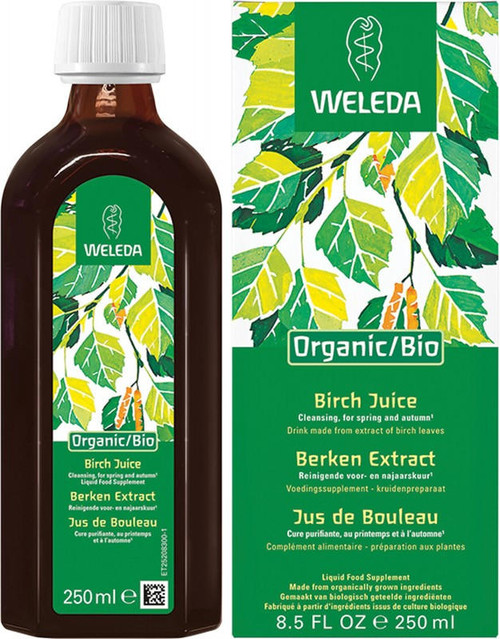 Weleda Organic/ Bio Birch Juice Liquid Food Supplement 200ml