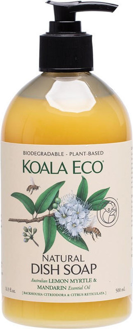 Koala Eco Dish Soap Lemon Myrtle and Mandarin 500ml