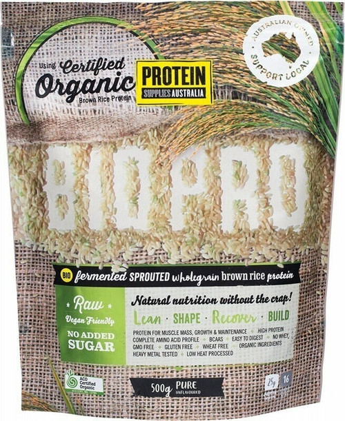 Protein Supplies Australia BioPro Brown Rice Protein 500g by Protein Supplies Australia