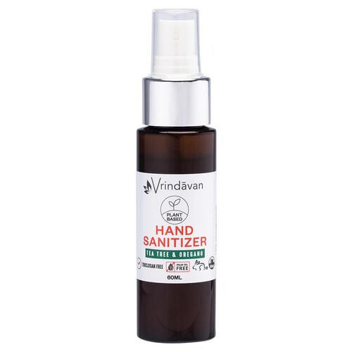 Vrindavan Hand Sanitizer Tea Tree and Oregano 60ml