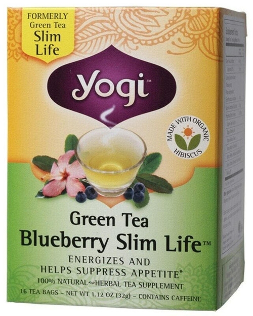 Yogi Tea Blueberry Slim Life Tea Bags 16 Bags