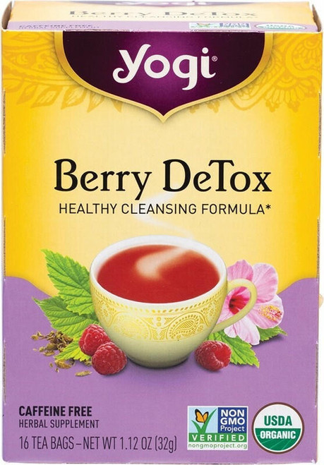 Yogi Tea Berry Detox Tea Bags 16 Bags