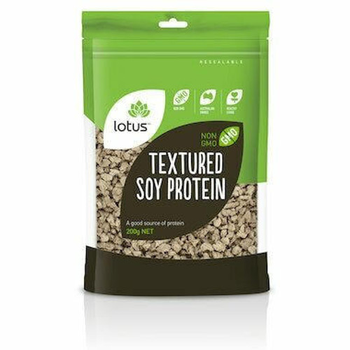 Lotus Textured Soy Protein TVP 200g