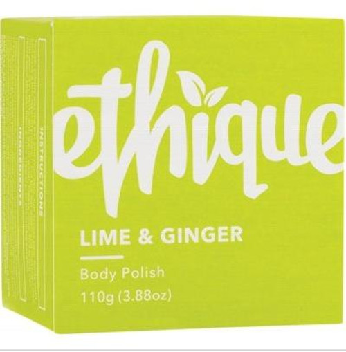 Ethique Solid Body Polish Bar Lime and Ginger 110g