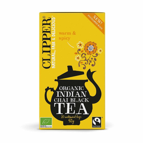 Clipper Indian Chai x 20 Tea Bags x 4 Packs