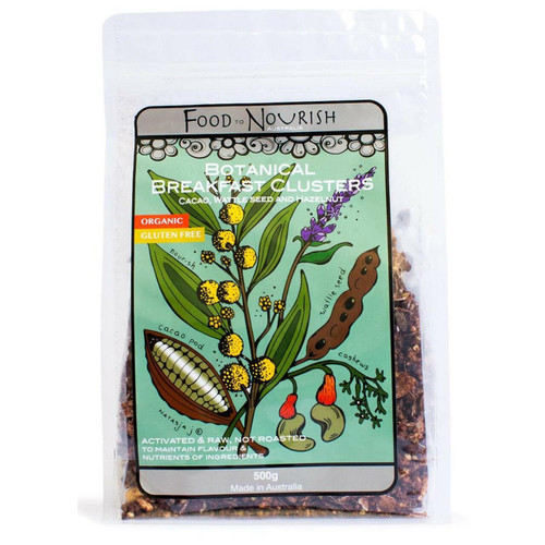 Food To Nourish Food to Nourish Clusters Cacao Wattleseed 500g