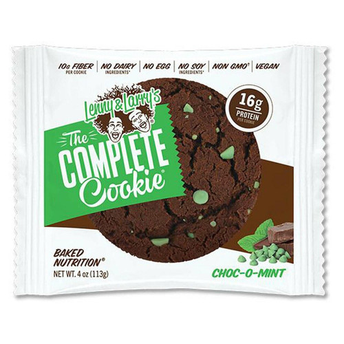 Lenny and Larry Complete Cookie Bar Chocolate Mint 113g x 12