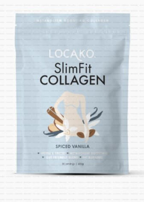 Locako Slimfit Collagen Spiced Vanila 400g