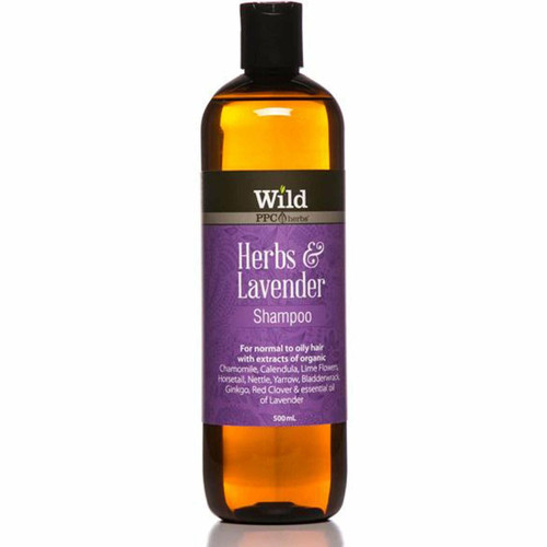 Wild Herbal Shampoo Herbs and Lavender 500ml