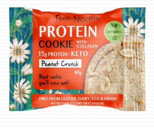 Food To Nourish Food to Nourish Protein Cookie Peanut Crunch 60g