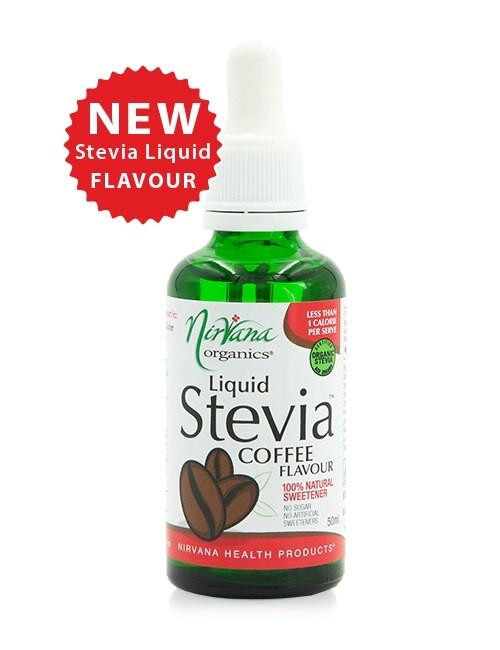 Nirvana Organics Liquid Stevia Coffee 50ml