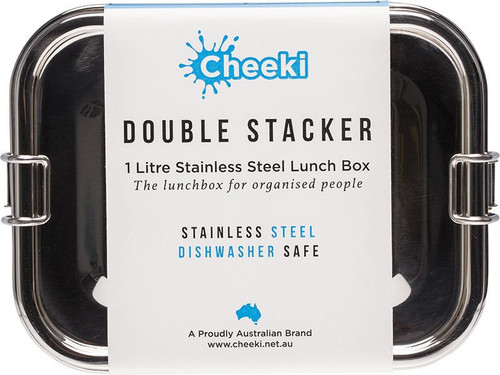 Cheeki Lunch Box Double Stacker 1L