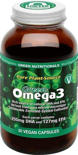 Green Nutritionals Green Omega3 Vegan Capsules 255g 127mg x 30