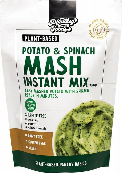 Plantasy Foods Potato and Spinach Mash Instant Mix 150g