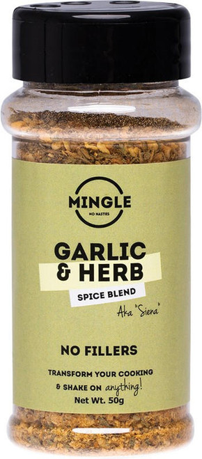 Mingle Natural Seasoning Blend Garlic and Herb Siena 50g