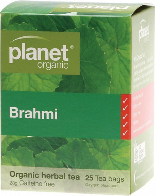 Planet Organic Herbal Tea Bags Brahmi x 25