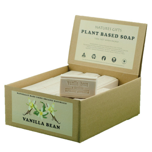 Clover Fields Vanilla Bean Soap 100g x 36 Display