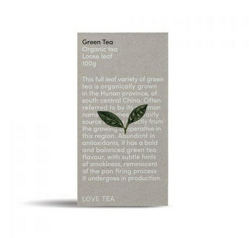 Love Tea Organic Green Tea 100g