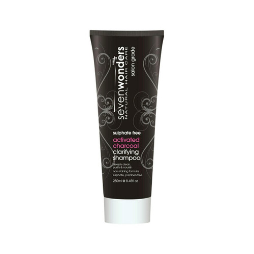 Seven Wonders Activated Charcoal Clarifying Shampoo 250ml