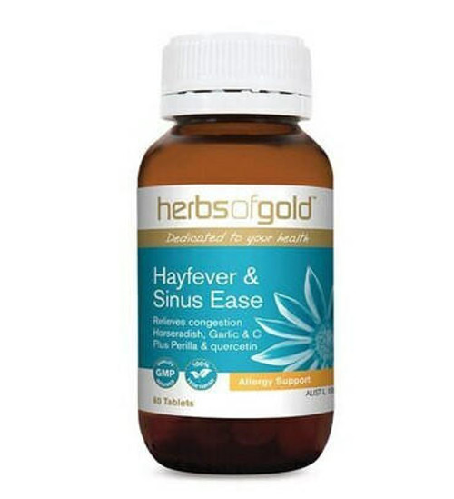 Herbs of Gold Hayfever and Sinus Ease 60t