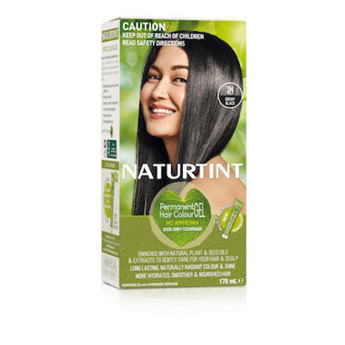 Naturtint NaturTint Natural Hair Colour Ebony Black 1N 170ml 