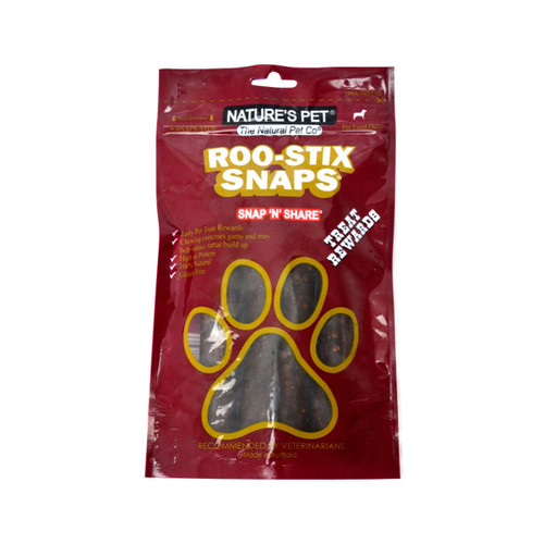 Natures Pet Roo Stix Snaps 6 Packet