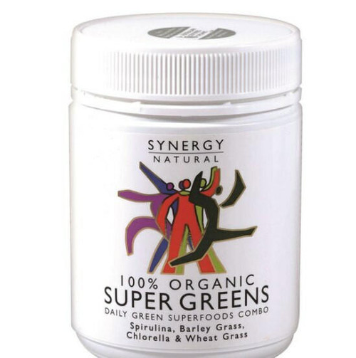 Synergy Natural Organic Super Greens Powder 200g