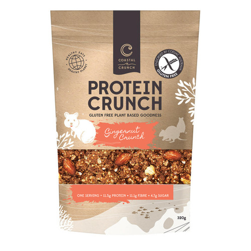 Coastal Crunch Protein Crunch Gingernut Crunch 320g