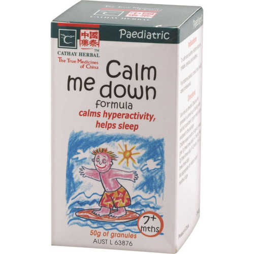 Cathay Herbal Retail Cathay Herbal Paediatric Calm Me Down Formula 50g