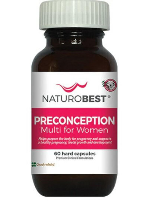 Naturobest NaturoBest Preconception Multi for Women 60c