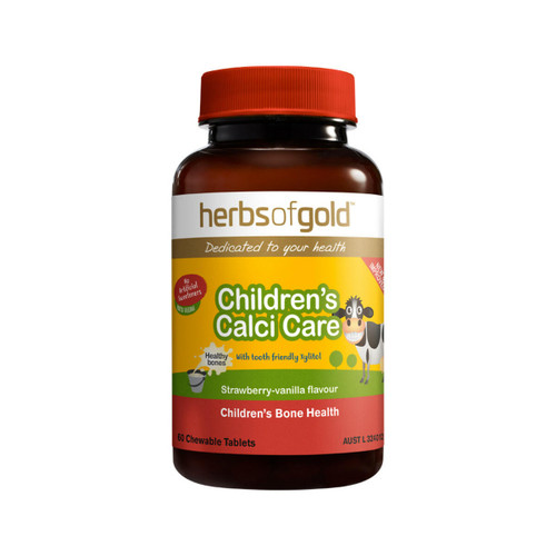 Herbs of Gold Childrens Calci Care 60t Chewable