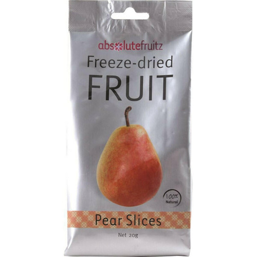 Absolute Fruitz AbsoluteFruitz Freeze Dried Pear Slices 20g