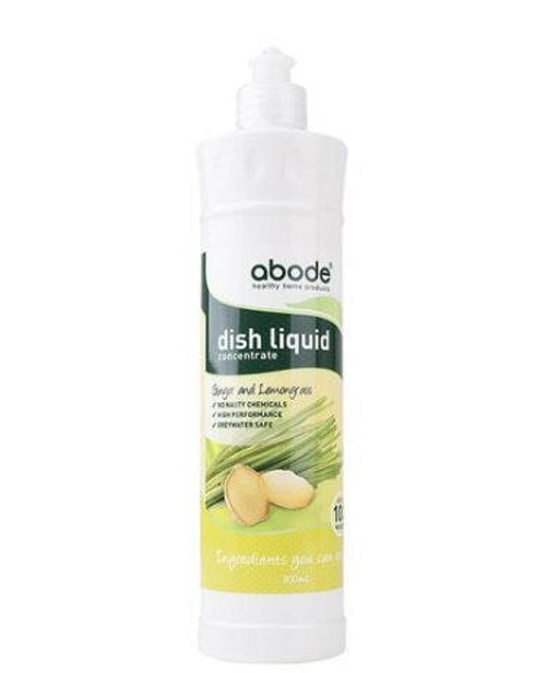 Abode Cleaning Products Dishwashing Liquid Ginger and Lemongrass 500ml