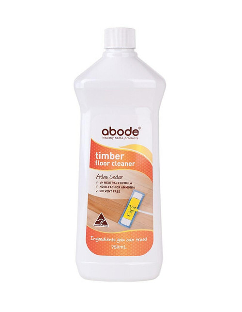 Abode Cleaning Products Timber Floor Cleaner Atlas Cedar 750ml