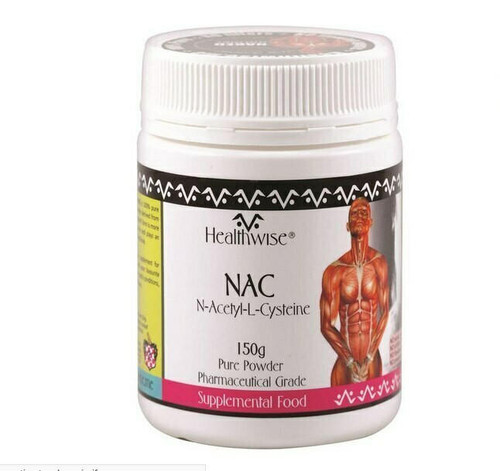 Healthwise HealthWise NAC N Acetyl L Cysteine 150g