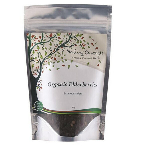 Healing Concepts Teas Healing Concepts Organic Elderberries Tea 50g