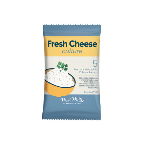 Mad Millie Fresh Cheese Culture Arom Mesophilic Sach x 5 Packet