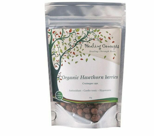 Healing Concepts Teas Healing Concepts Organic Hawthorn Berries 50g