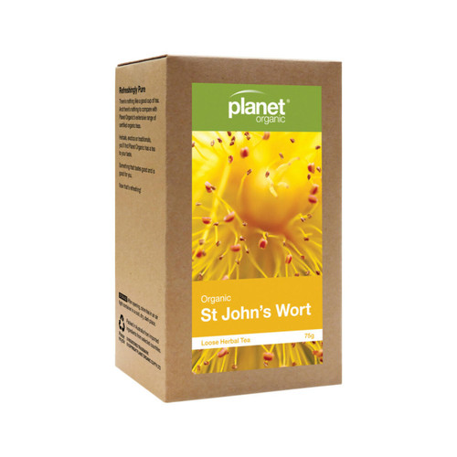 Planet Organic St Johns Wort Loose Leaf Tea 75g